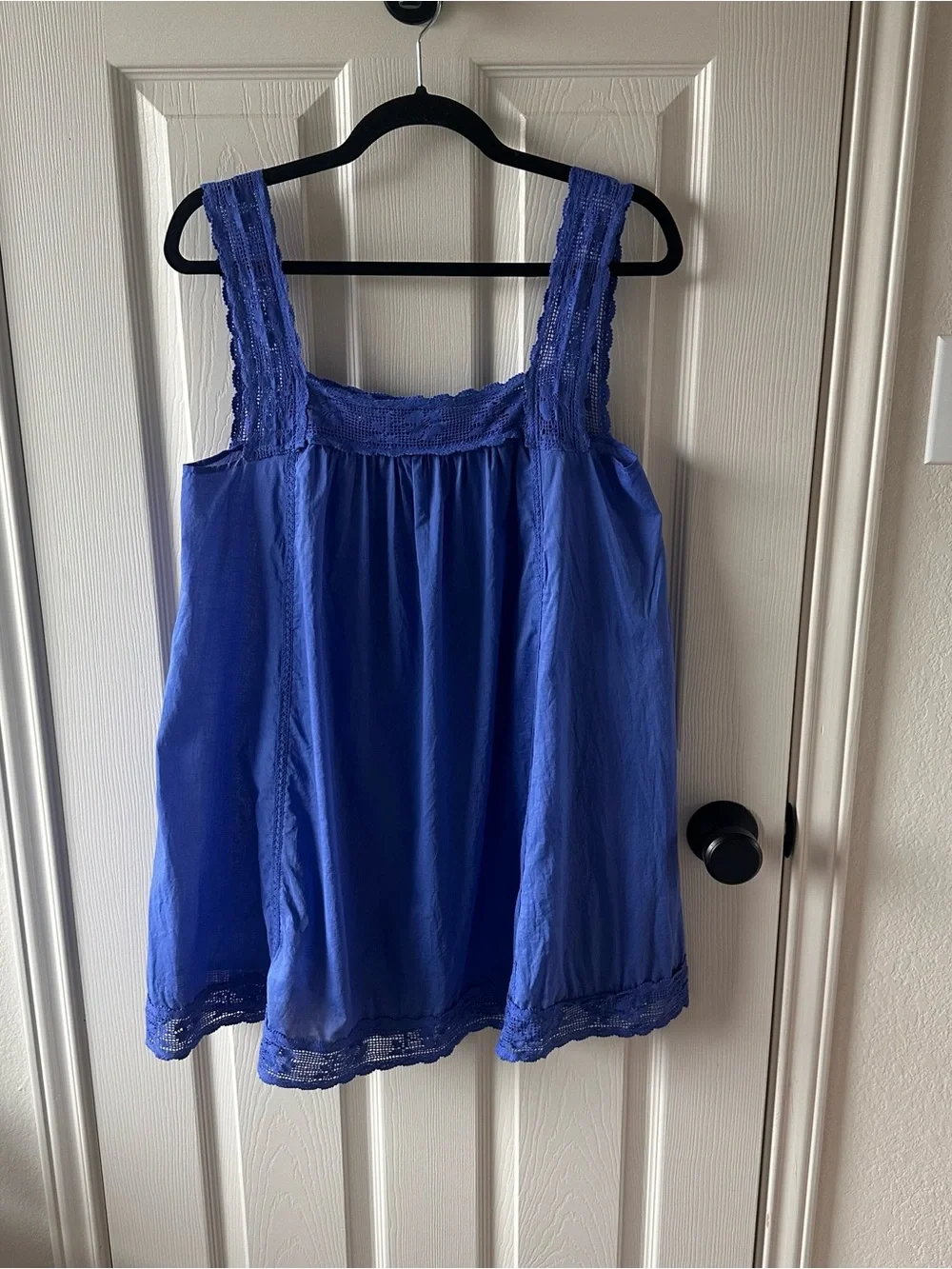 J. Crew Blue Lace Beach Dress Small - Picture 3 of 5